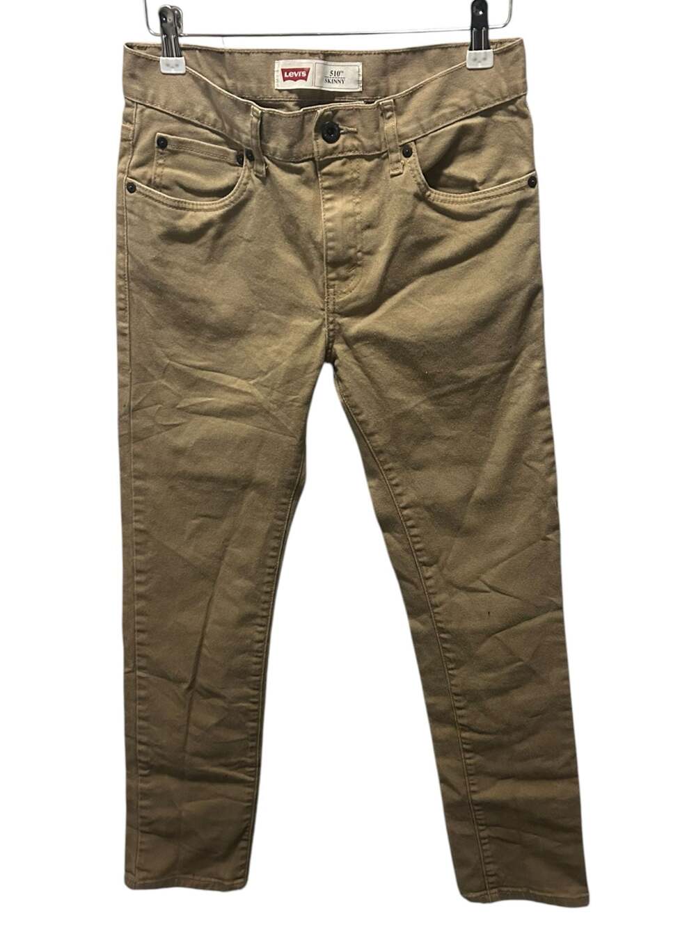 Levi's 510 Skinny Fit Khaki Brown Jeans Size 18REG